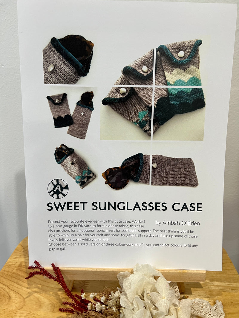 Sweet Sunglasses Case by Ambah O'Brien