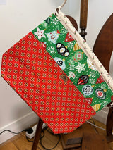 Jellybean Fibres Project Bag - Christmas