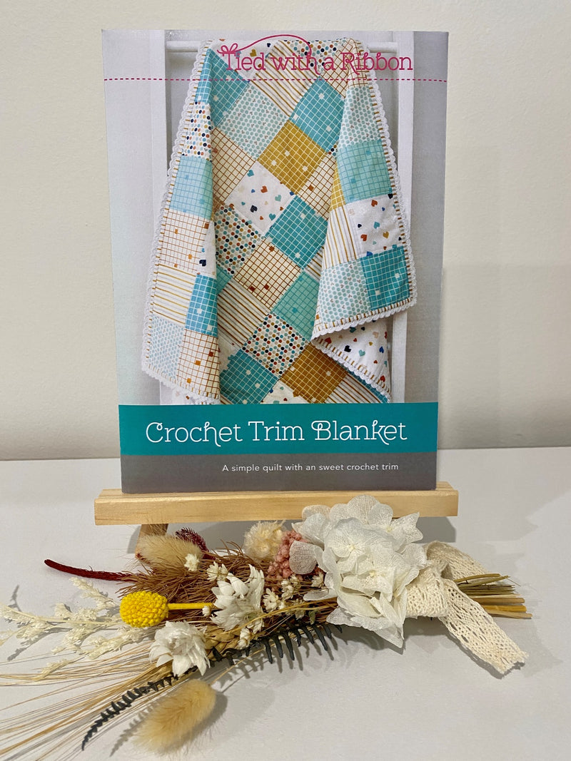 Crochet Trim Blanket