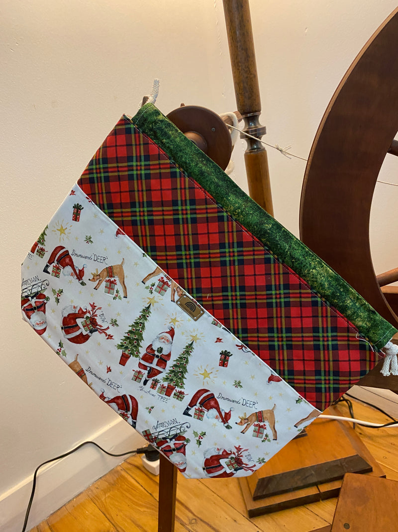 Jellybean Fibres Project Bag - Christmas