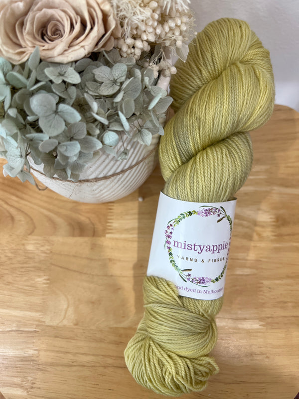 Green Gold - 4 Ply Superwash Sock