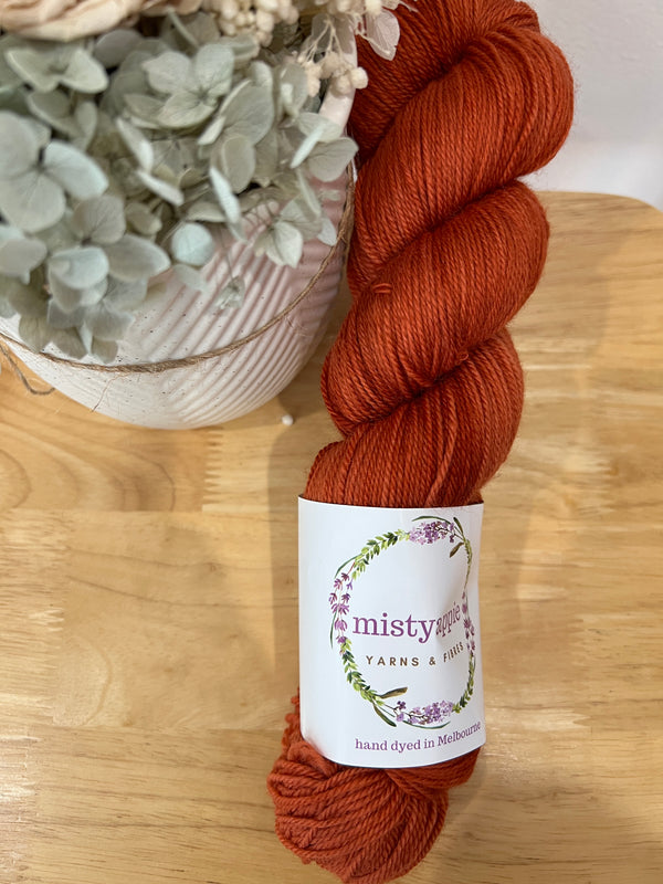 Ruby - 4 Ply Superwash Sock