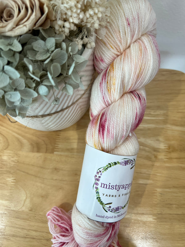 Cherry Blossom - 4 Ply Superwash Sock
