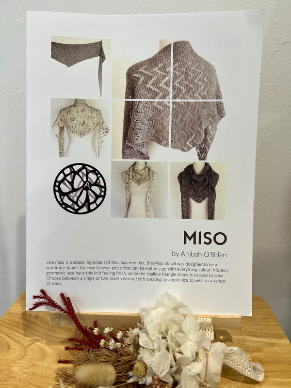 Miso Shawl by Ambah O'Brien