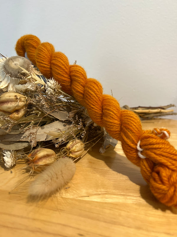 Ginger 20g - 8ply - Polwarth Non-Super Wash
