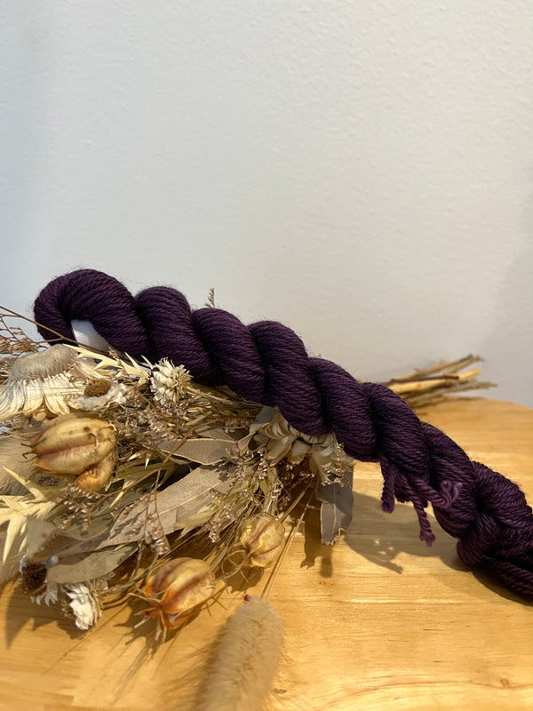 Deep Purple 20g - 8 Ply - Baa-Ram-Ewe
