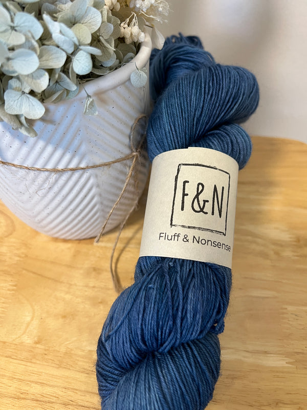 Channel Depths -Platinum - BFL Sock - 4ply