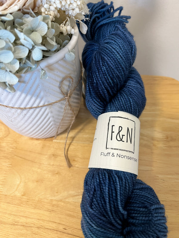 Channel depths Falkland Merino 8ply