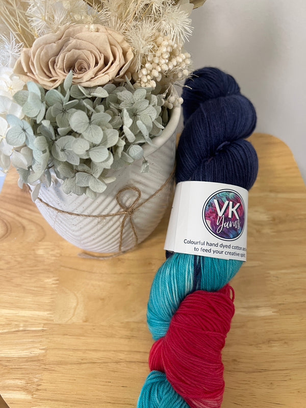 Touch of the Tropics - 4 Ply SW Merino Nylon