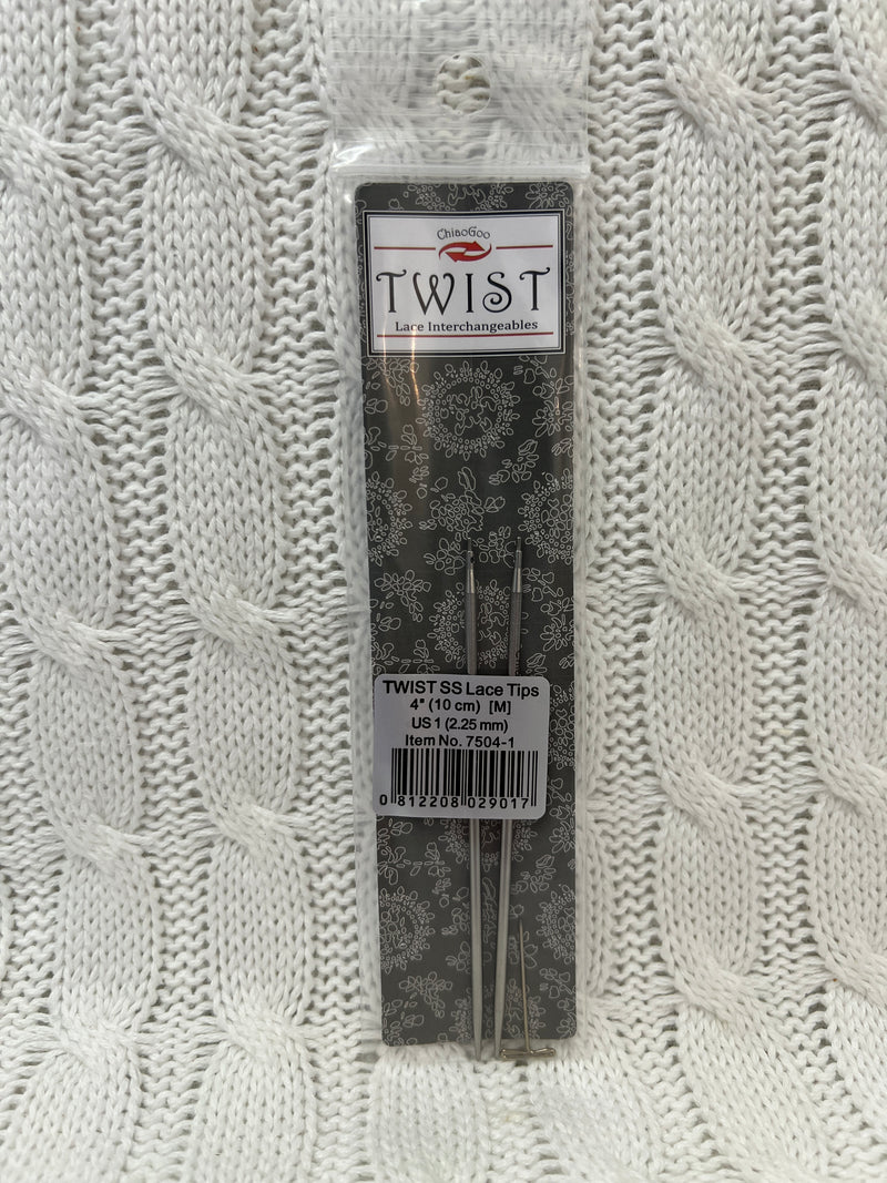 TWIST Stainless Steel Tips 4" (10cm)- Small