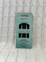 KnitPro Short (10cm) Mindful  Collection Stainless Steel Interchangeable Circular Needles
