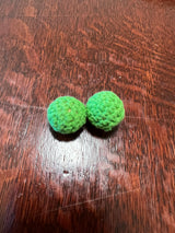 Needle stoppers - crochet balls