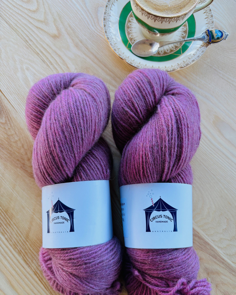 Acacia Rose - Merino Possum Woolen Spun - 4ply