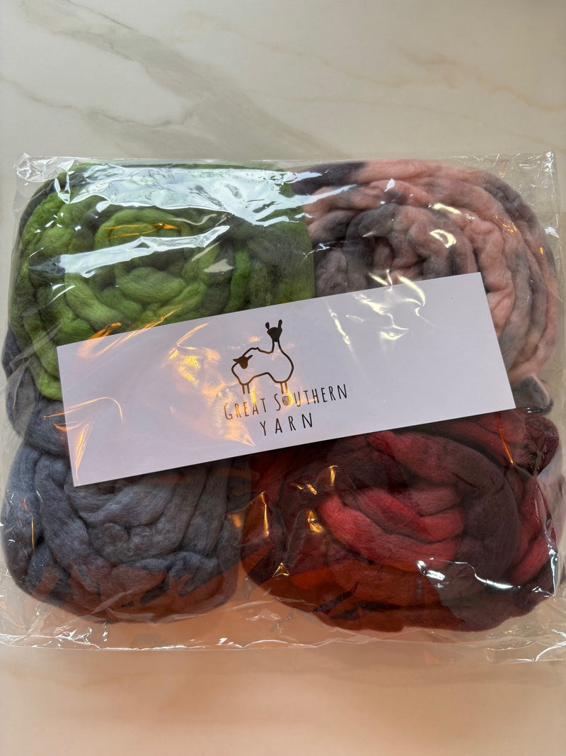 Anemones- SRS Merino Roving
