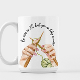 Knit and Crochet Mug Set- 11 Oz