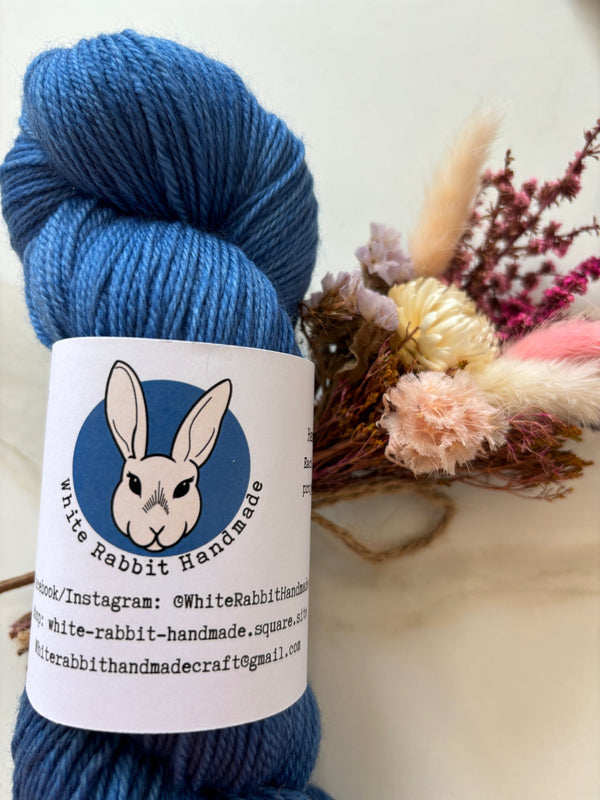 Blueberry- 4 ply Superwash Merino