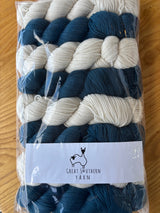 Black Sheep Shawl Yarn Kit and Pattern