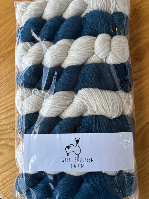 Black Sheep Shawl Yarn Kit and Pattern