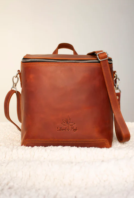 Leather Convertible Backpack