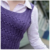 Colossus Vest Knitting Pattern: A4 Printed Pattern