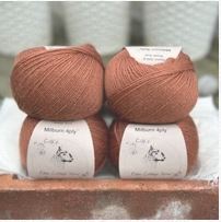Rust - Milburn 4ply BFL/Silk