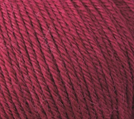 Deep Rose 206 - Alpaca Soft DK