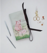 Crochet Hook Case (6 Slots) by The Blue Rabbit House