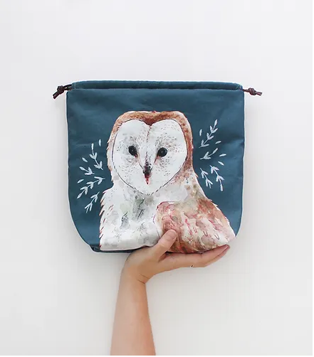 Regular Size Project Bag by The Blue Rabbit House