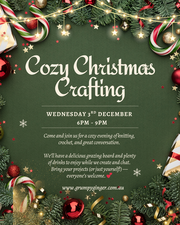 Cozy Christmas Craft a Long - Wednesday 3rd December