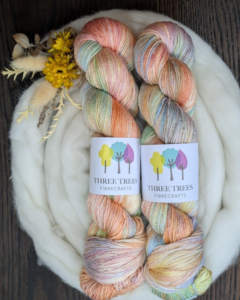 Daily Dose Of Sunshine - 4ply Merino Silk