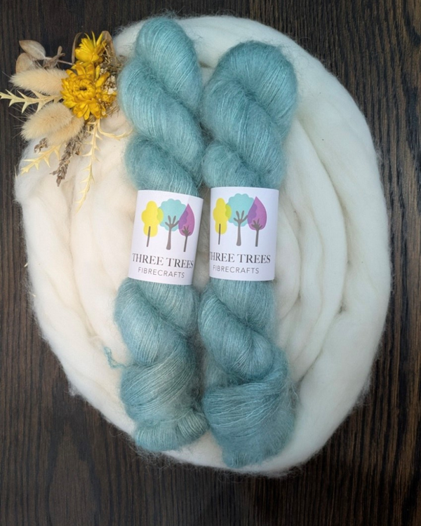 Eucalyptus Green - Mohair/Silk