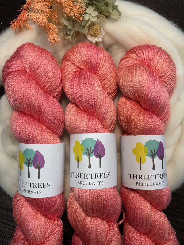 Floral Outburst - 4ply Merino Silk