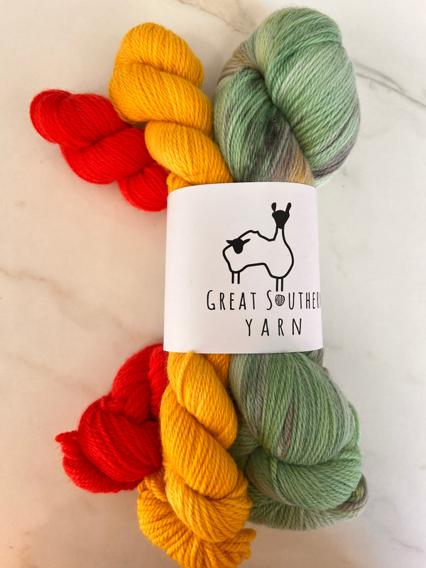 Milo + Mini Combo Sock Set - 4ply (Fingering)