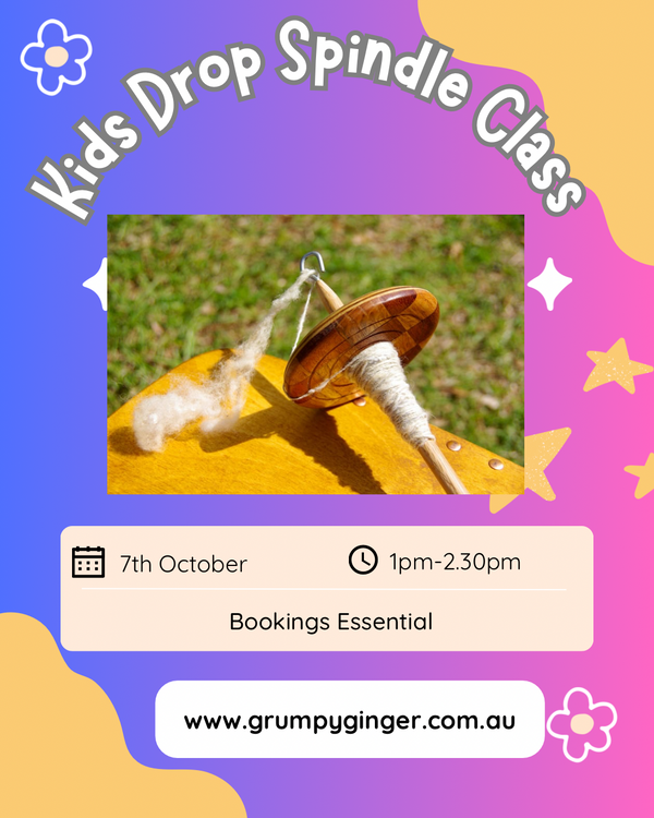 Kids Holiday Classes- Learn to Drop Spindle 7th October