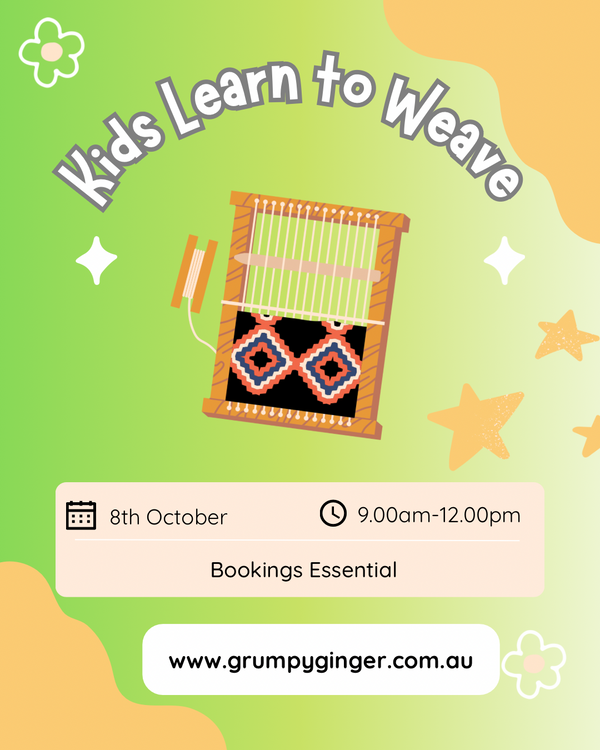 Kids Holiday Classes- Learn to Weave 8th October