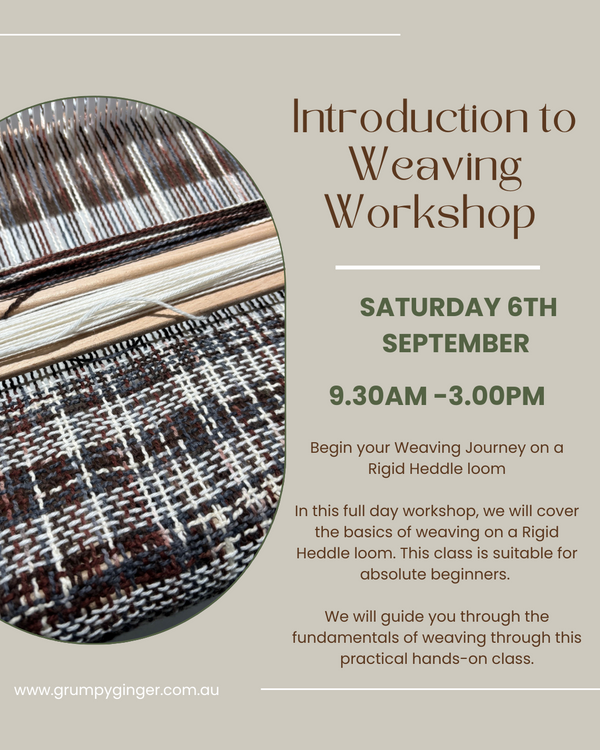 Introduction to Weaving- Saturday 6th September 2025