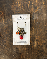 Garden Visitors Stitch Markers