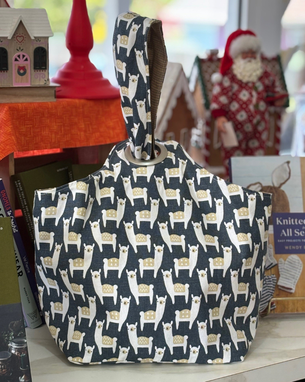 Large Llama Dumpling Bag