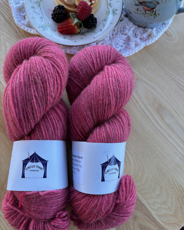 Papavar- Merino Possum Woolen Spun - 4ply