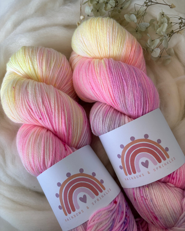 Pink Hummingbird- Rainbows and Sprinkles