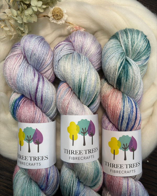 Pocket Posy - 4ply Merino Silk