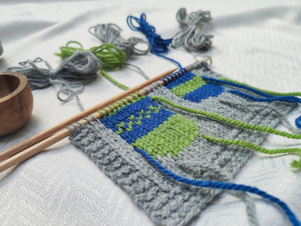 Get Bold with Colour: Intro to Intarsia - 20th May - Virtual Workshop