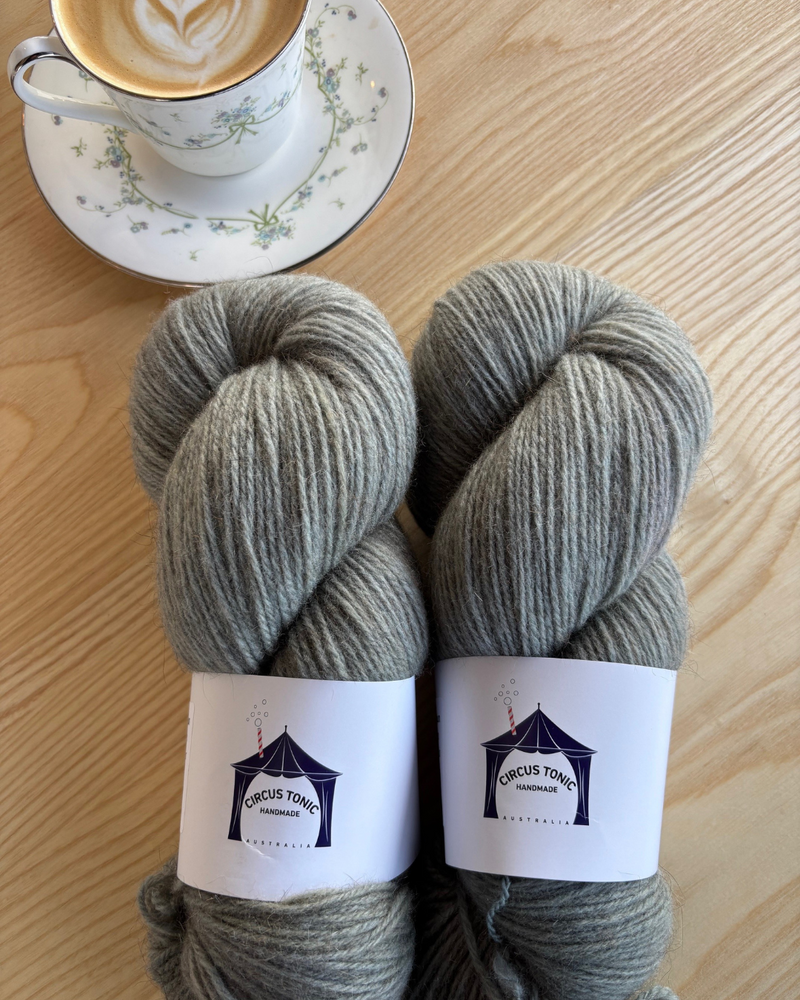 Saltbush - Merino Possum Woolen Spun - 4ply