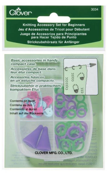 Clover Knitting Accessory Beginner Set