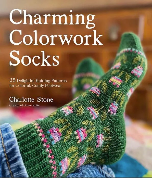 Charming Colourwork Socks- Charlotte Stone
