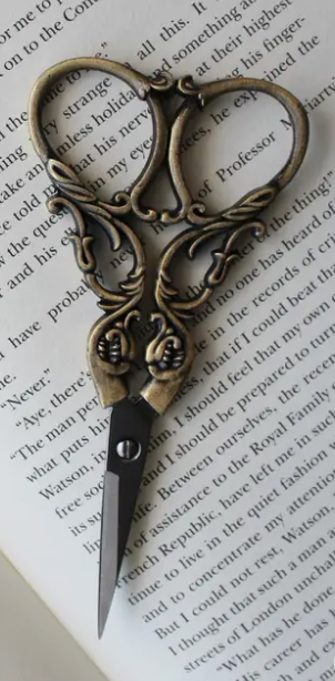 Storybook Scissors - Antique Gold