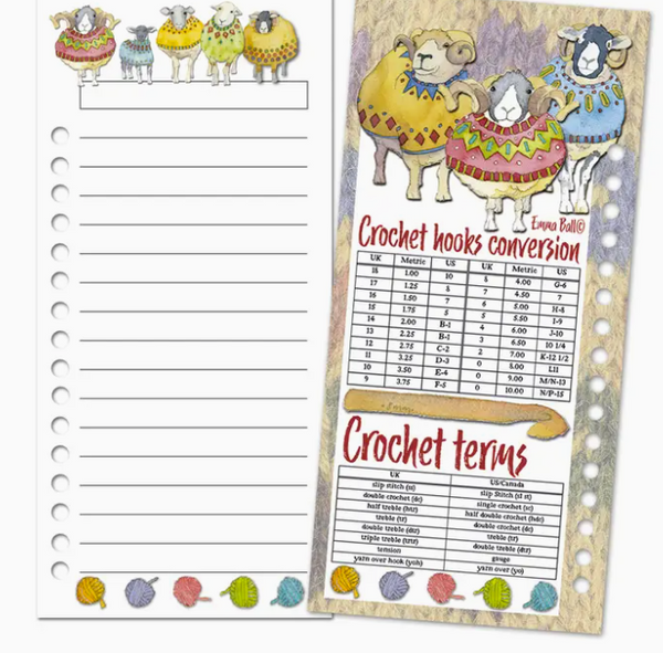 Sheep In Sweaters Crochet Colour Chart Cards