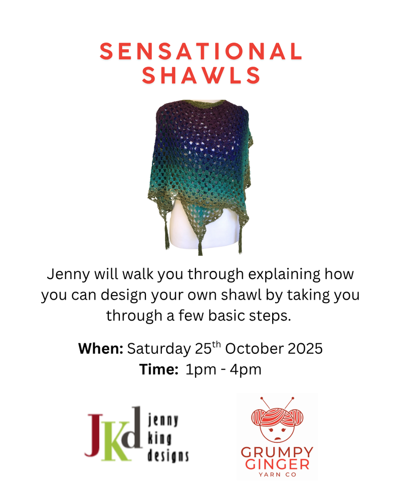Sensational Shawls - 25th October 2025 1pm - 4pm