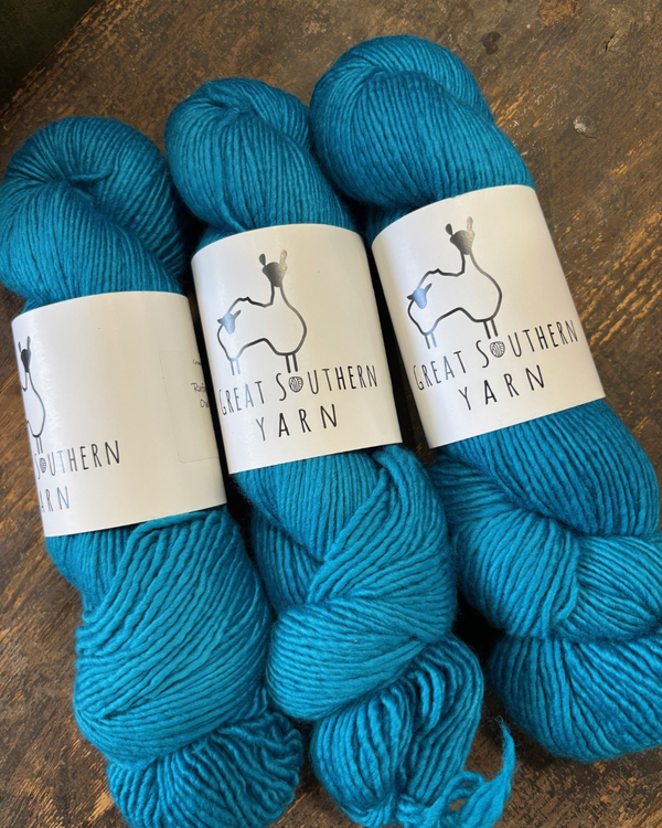 Cookie Monster - 8ply Single Spun Merino