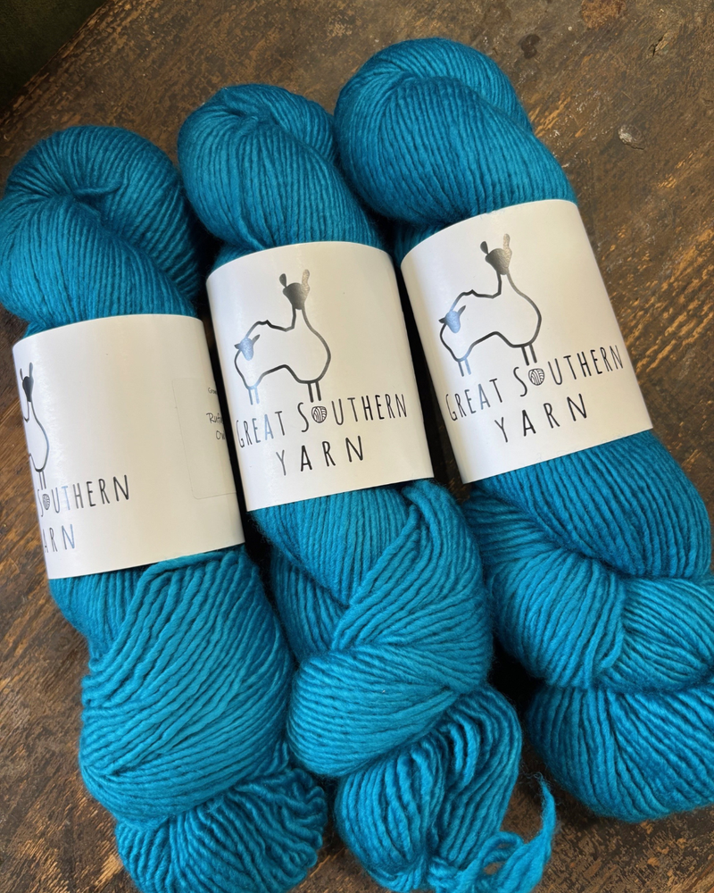 Cookie Monster - 8ply Single Spun Merino